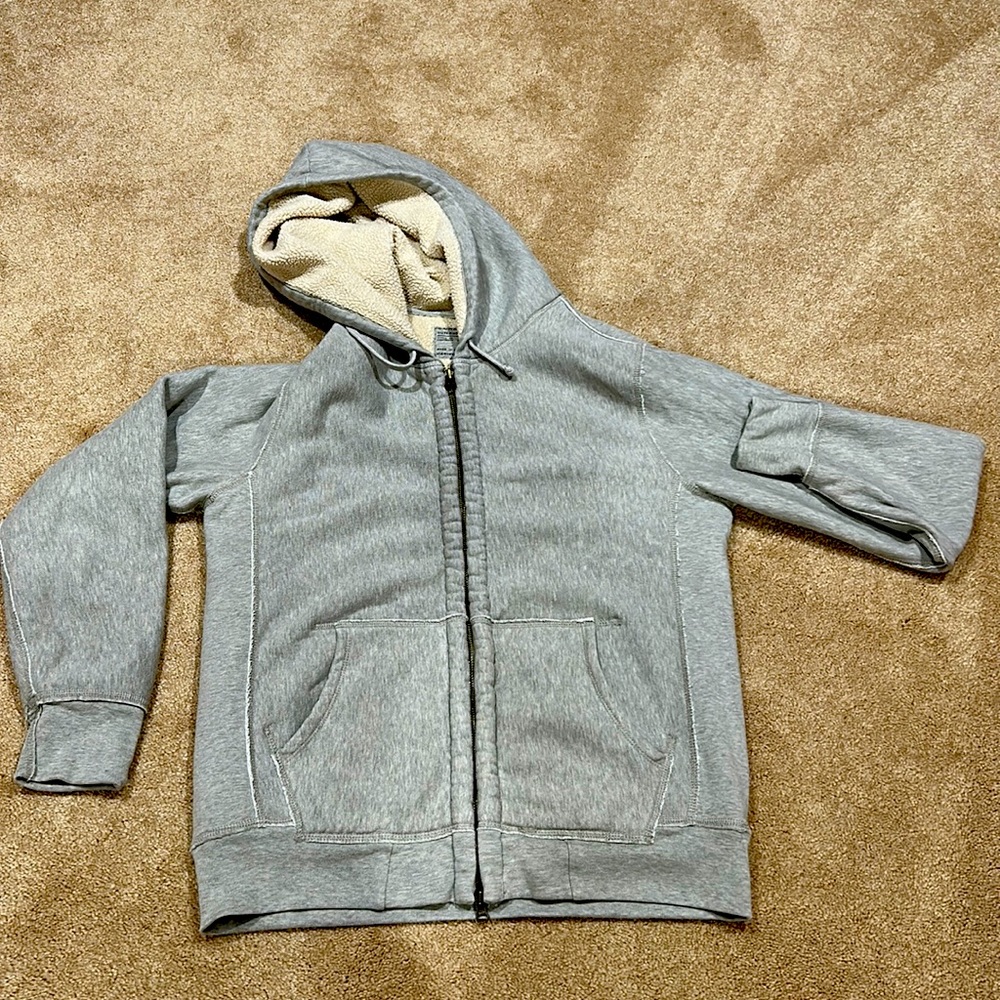 Men’s J. Crew outdoor fleece.